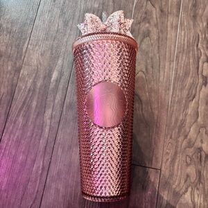Starbucks OG Release Rose Gold Studded Tumbler